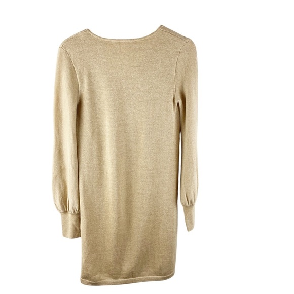 LILLY PULITZER Sariya Wool Blend Metallic Shimmer Sweater Dress Size XS - Picture 5 of 10